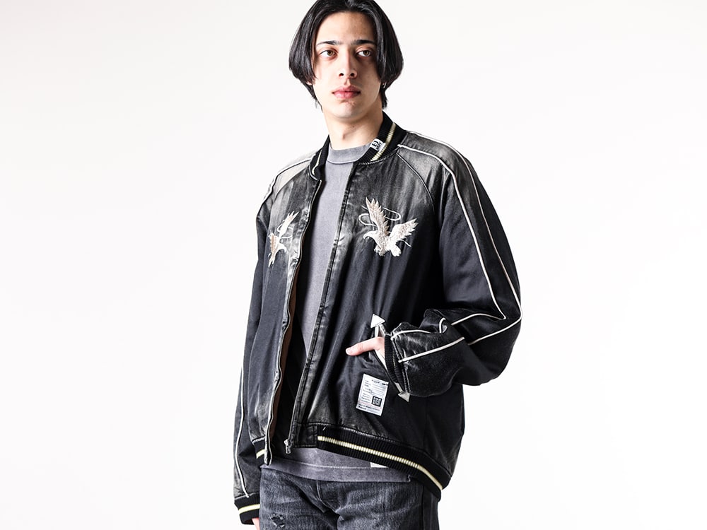 メゾンミハラヤスヒロ リバーシブルスーベニアジャケット サイズ48 注カスタム品 Maison MIHARA YASUHIRO - スーベニアジャケット - SOUVENIR