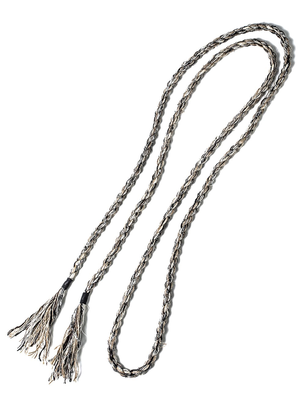 JAN-JANVANESSCHE - 2025SS - Accessories  - Twisted Belt -Light （Light） - BELT 3-Mixed Yarns 3-005