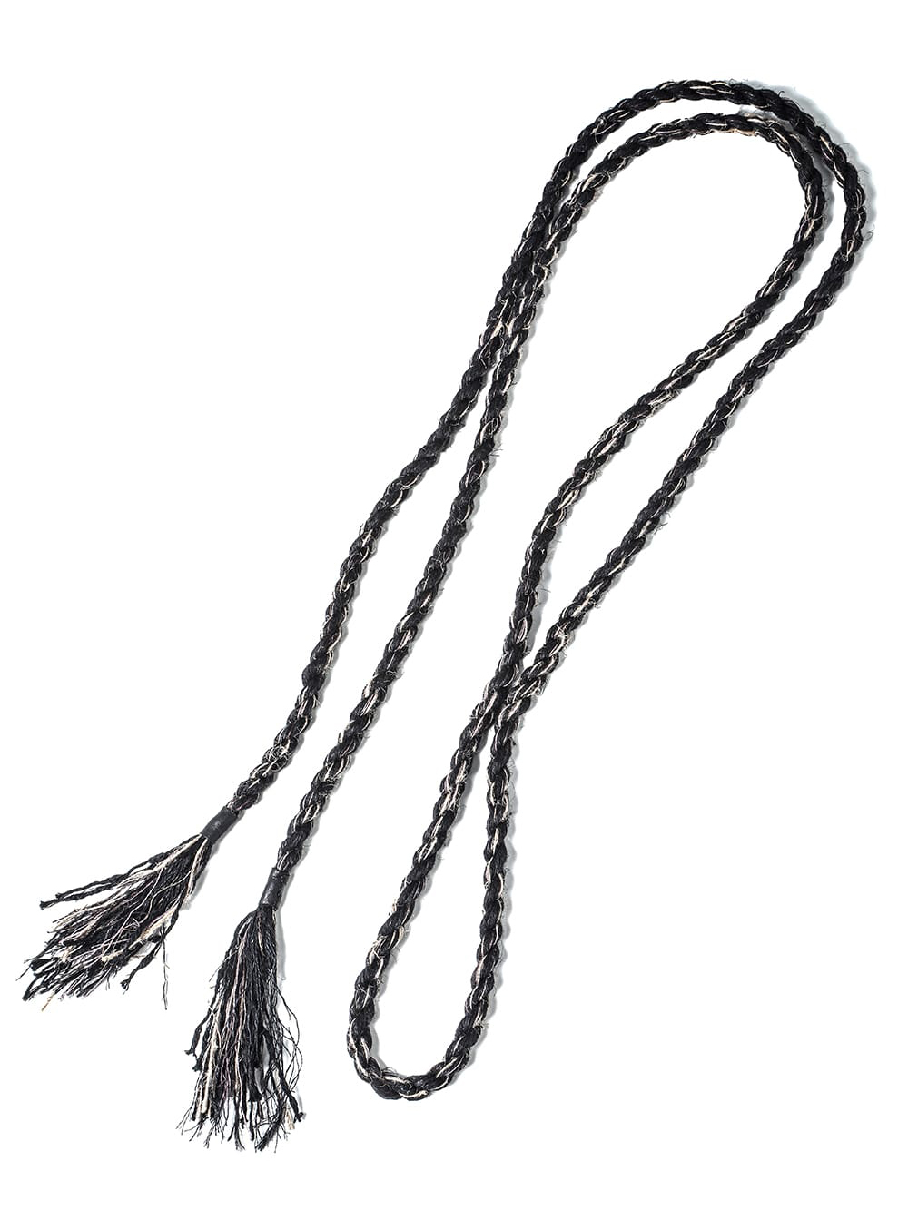 JAN-JANVANESSCHE - 2025SS - Accessories  - Twisted Belt -Light （Dark） - BELT 3-Mixed Yarns 3-007