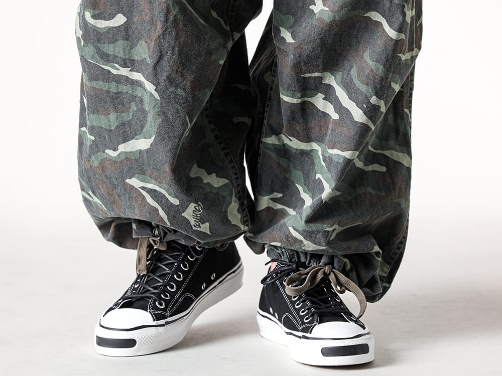 KAMIYA - 2025SS  - G14PT016 - Camouflage Wash Cargo Pants 3-005