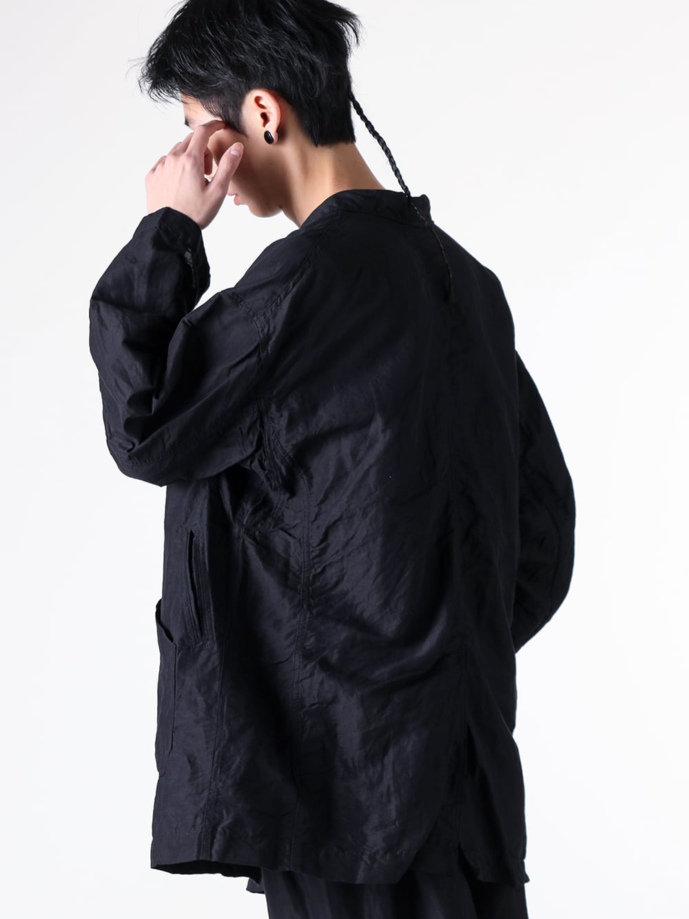 KLASICA - 25SS  - Where Art Meets Fashion: A Reconstructed Jacket - 25S-CVA-D32 - Wide Body Cover All 2-002