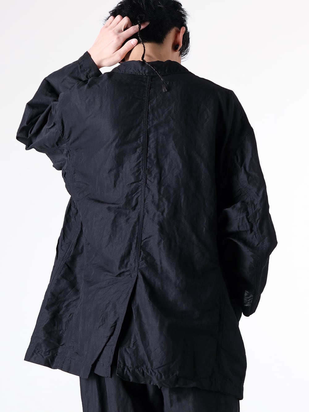 KLASICA - 25SS  - Where Art Meets Fashion: A Reconstructed Jacket - 25S-CVA-D32 - Wide Body Cover All 2-003