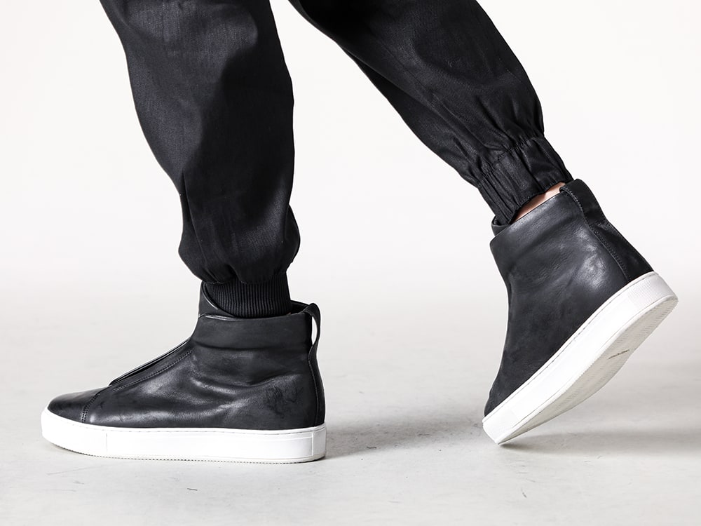 RIPVANWINKLE 25SS - Selecting the Slip-On High with Gore Panels - 6PK Jodhpur Pants RW-704 black - Slip On High - RW-7184-002