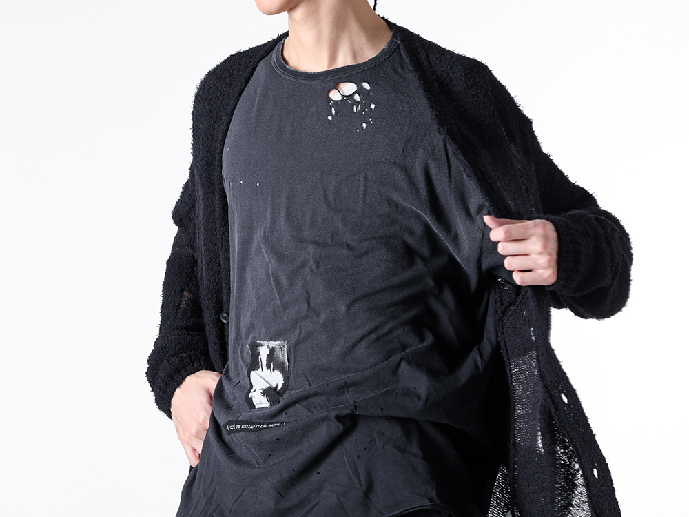 Yohji Yamamoto POUR HOMME 25SS Long Cardigan x Signature
