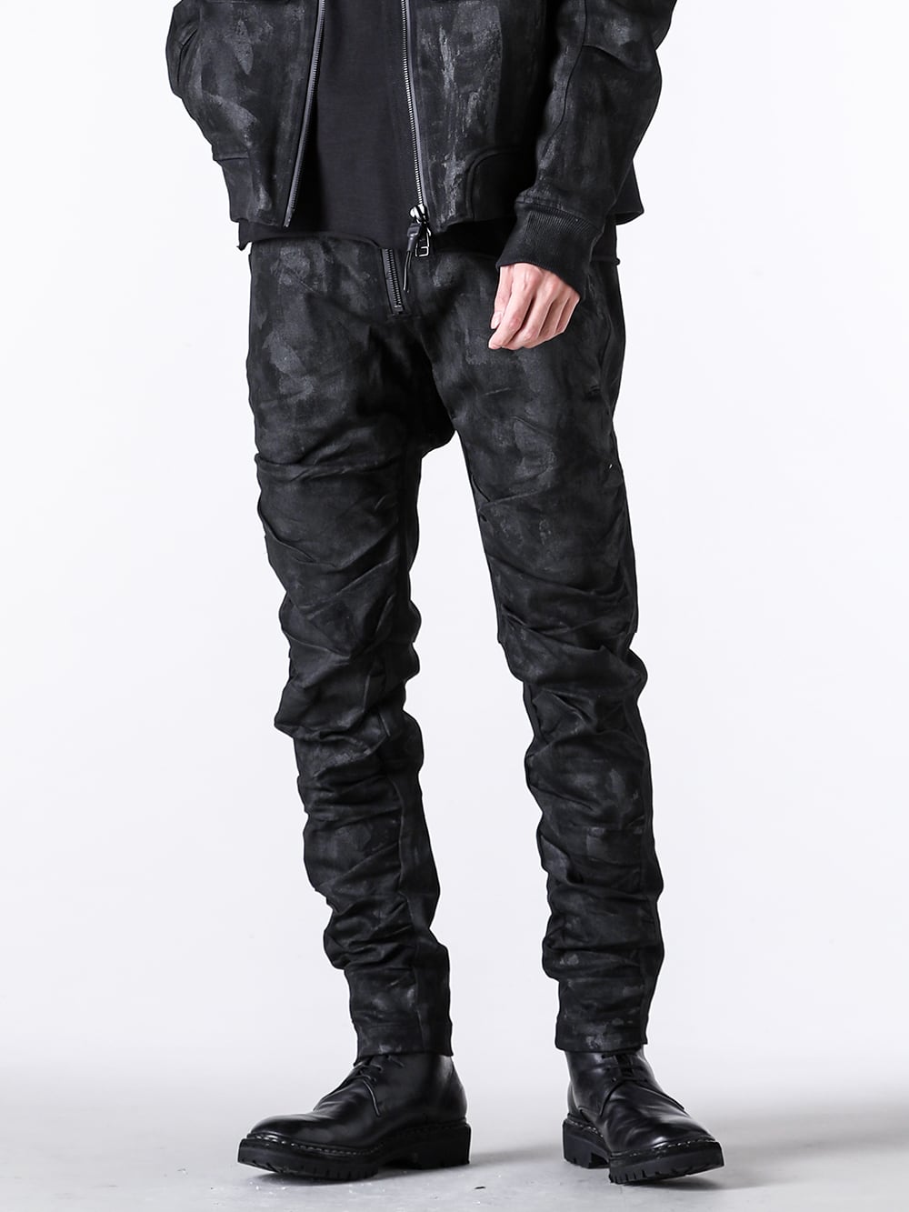 JUSTIN GALL - 25SS - Structural Approach Seen in the Details - JGALL_RAWTSS25-08 - RECOIL TROUSER (Black) 1-006