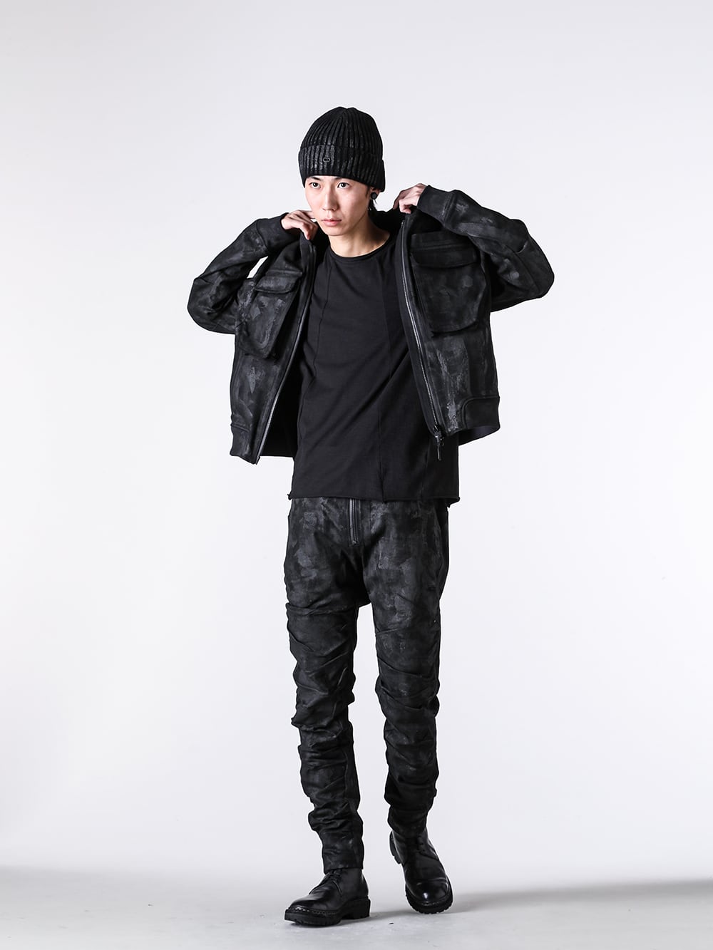 JUSTIN GALL - 25SS - Conclusion: A New Stage Led by JUSTIN GALL - JGALL_RAWTSS25-08 - RECOIL TROUSER (Black) 1-035