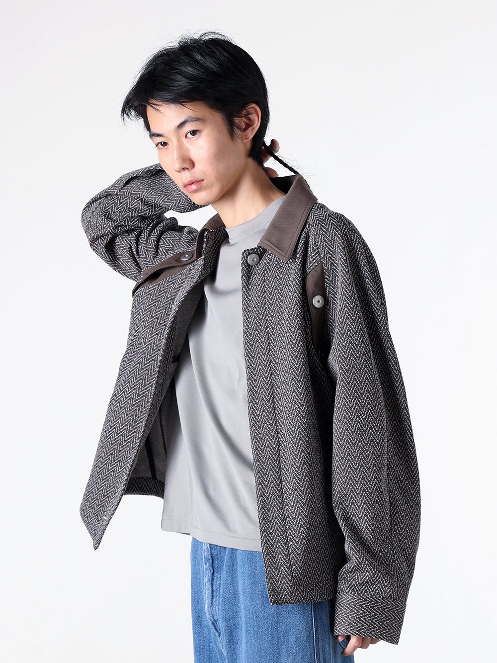 Close-up of the Concrete T-Shirt Fabric