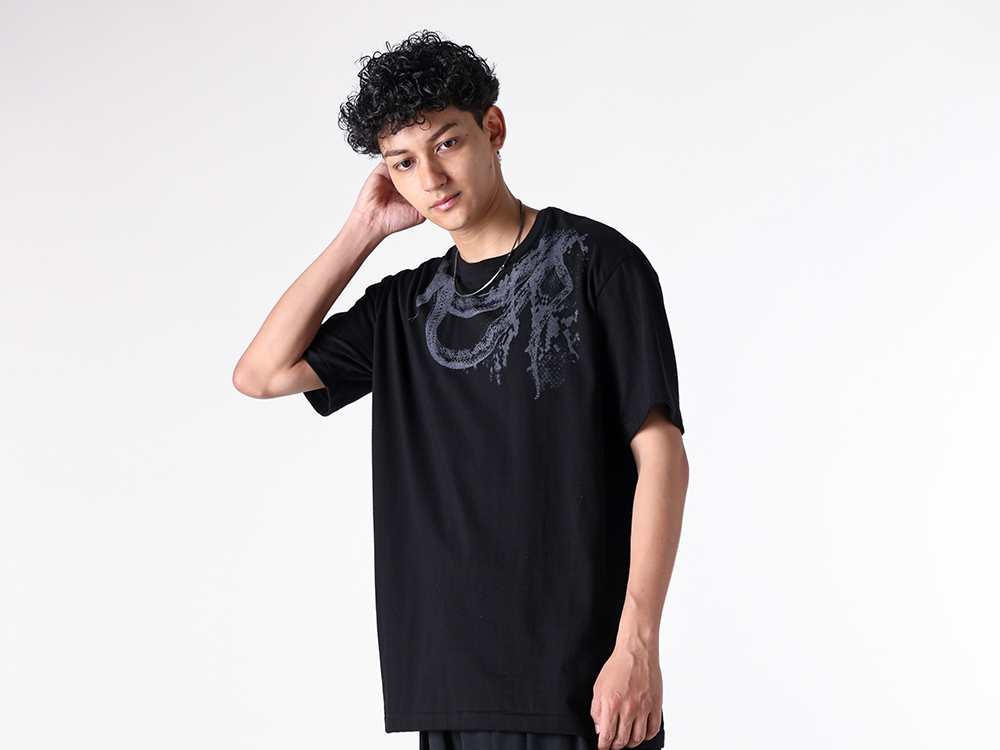 Ground Y - Silhouette - Print Cobra T-Shirts