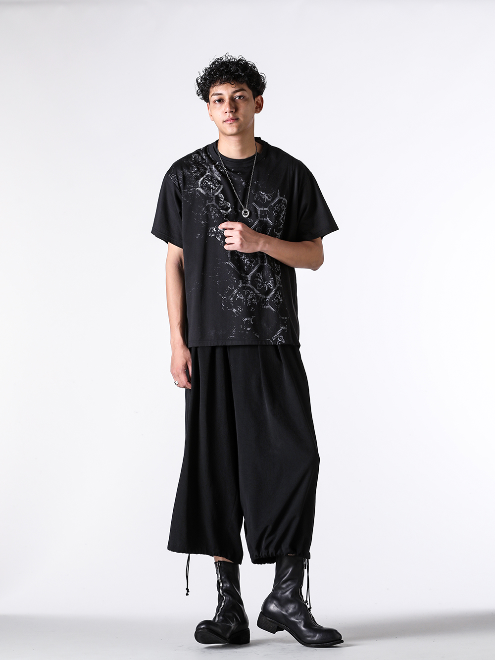Ground Y - 25SS - Mix Uneven T-Shirt