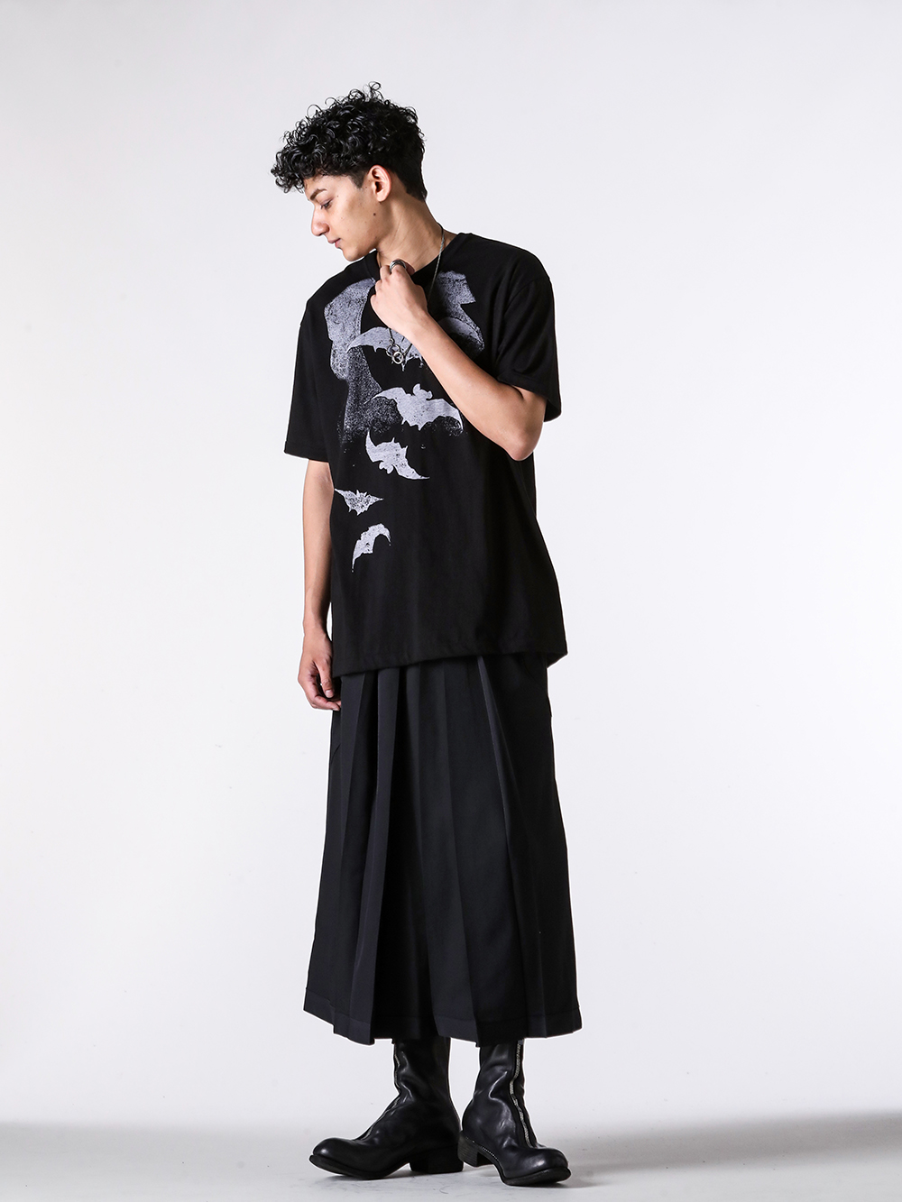 Ground Y - 25SS - Printed bat T-Shirts