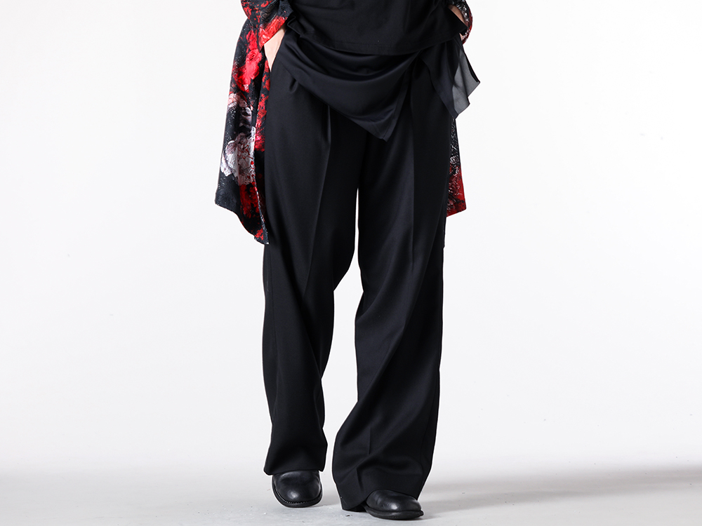 kiryuyrik - 2 Tuck Wide Slacks