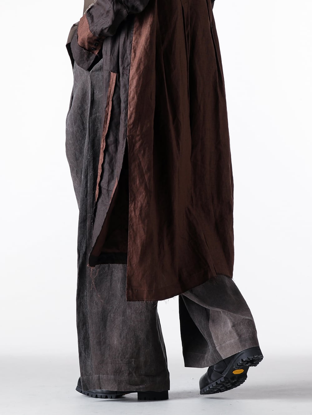 KLASICA - 25SS - Lightweight Fabric for Year-Round Wear - S5/M/UM3511-uw890 - POLKY PANTS-Dark Grey 1-00