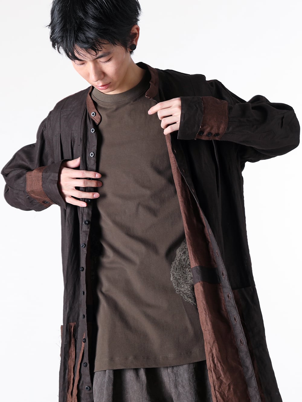 KLASICA - 25SS - Comfortable Cotton Texture - 0M2510213 - Digital Print Oversized T-Shirt 1-00