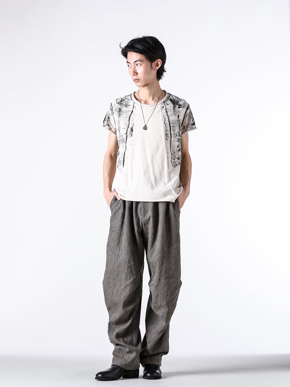 JUSTIN GALL - DEVOA - GUIDI - WERKSTATT:MUNCHEN コーディネート1
