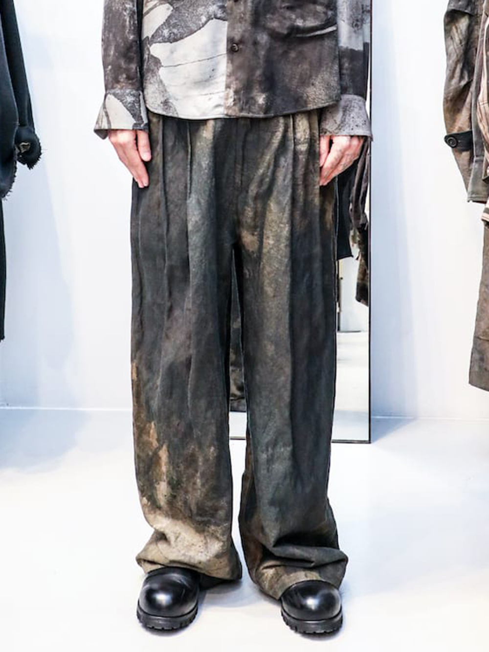 ZIGGY CHEN - 25AW  - Items intro: Pants - DIGITAL PRINT STRAIGHT-LEG TROUSERS / 0M2530514 6-0011