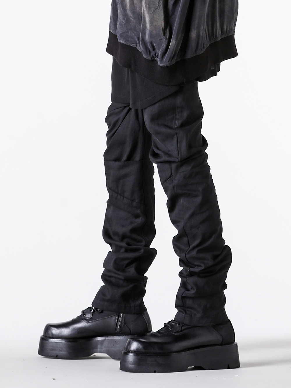 JULIUS - 25PF Styling - TROUSERS - 907PAM6 6oz DENIM TROUSERS 1-002