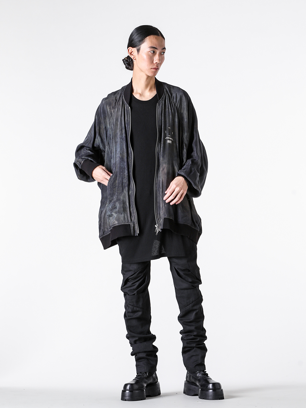 JULIUS - 25PF Styling - TROUSERS - 907PAM6 6oz DENIM TROUSERS 1-004
