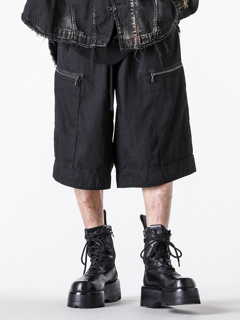 JULIUS - 25PF - TROUSERS - 907PAM7 6oz DENIM TROUSERS 1-005