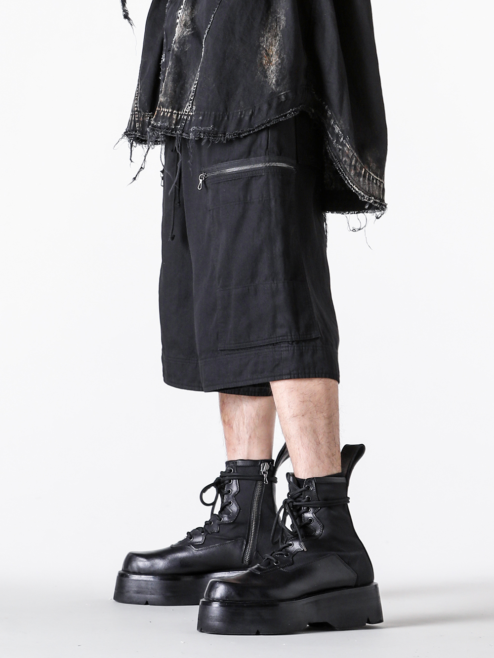 JULIUS - 25PF - TROUSERS - 907PAM7 6oz DENIM TROUSERS 1-006