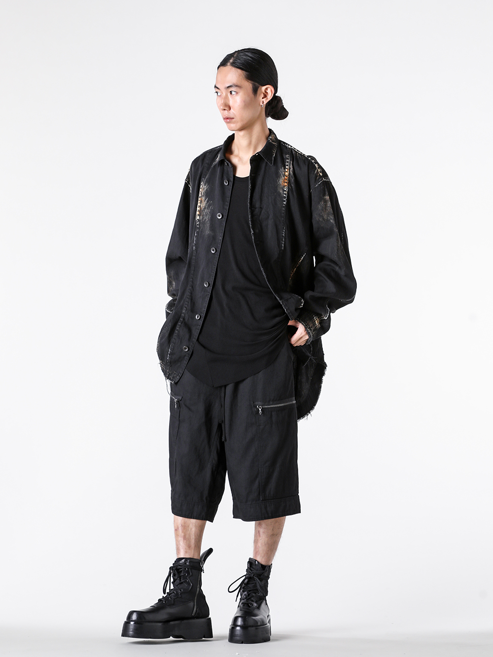 JULIUS - 25PF - TROUSERS - 907PAM7 6oz DENIM TROUSERS 1-008