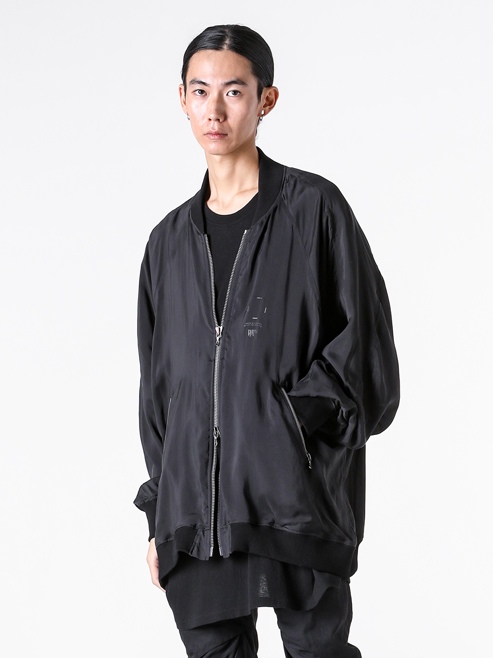 JULIUS - 25PF Styling - BLOUSON - 907BLM1 CUPRO TAFFETA BLOUSONl 2-001