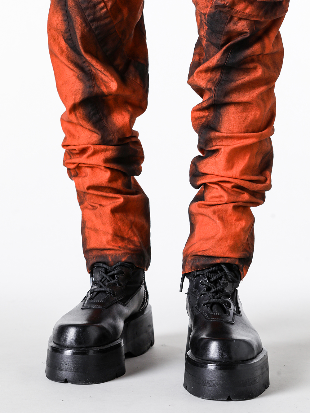 JULIUS - 25PF Styling - SHOES - 907FWM1-S COW VELOR BOOTS 2-0025
