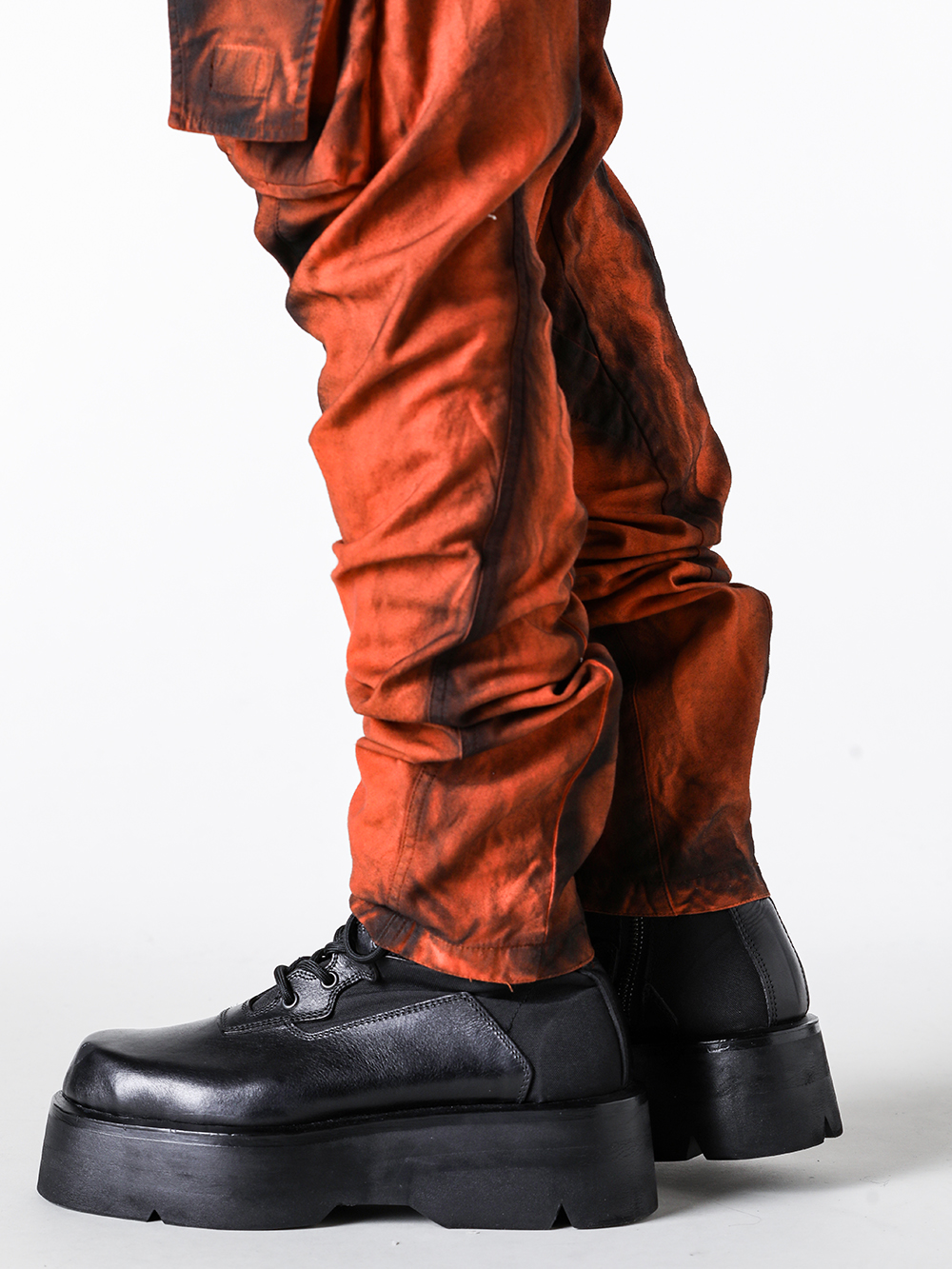 JULIUS - 25PF Styling - SHOES - 907FWM1-S COW VELOR BOOTS 2-0026