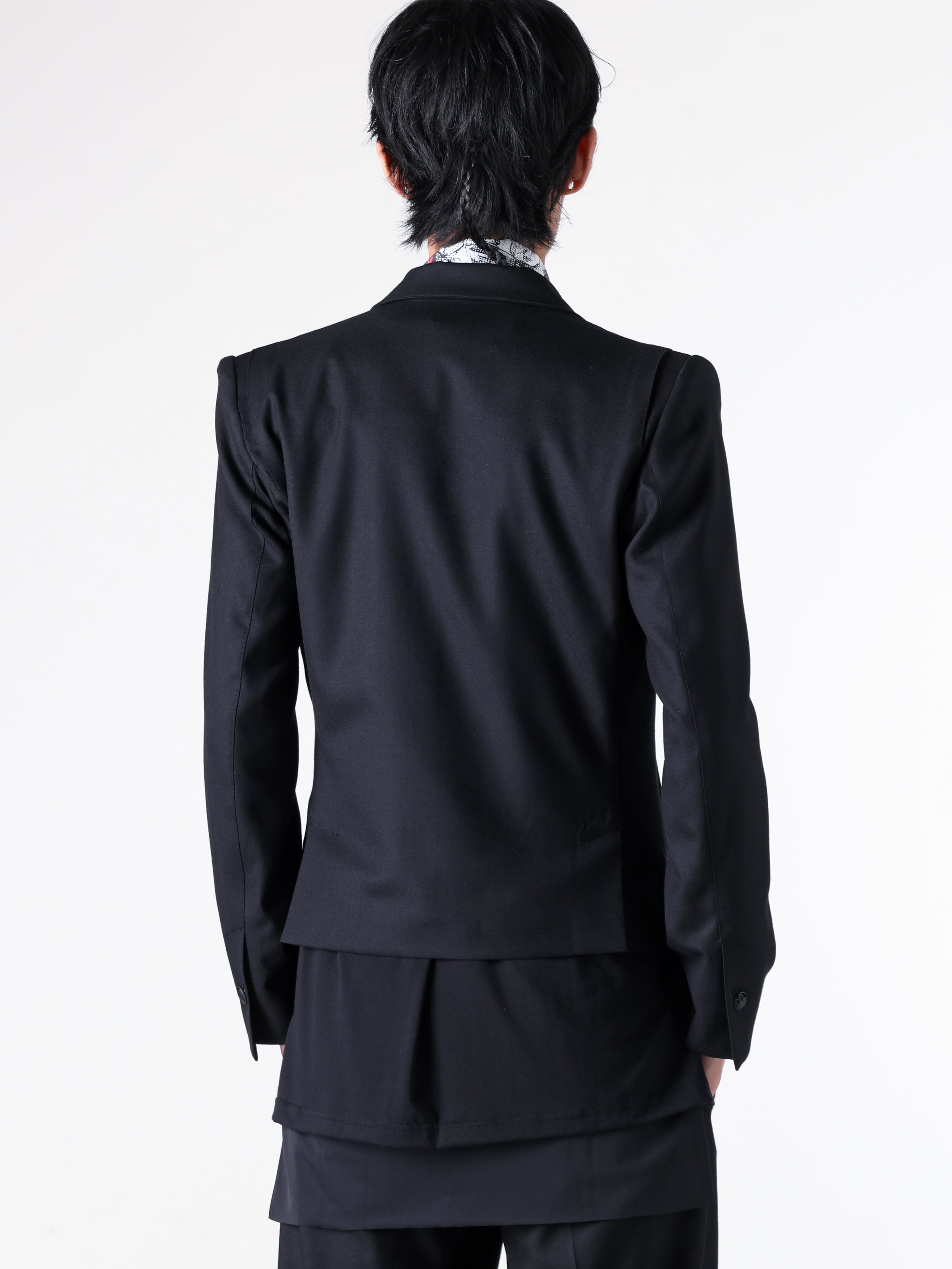kiryuyrik - 25SS Styling - Jacket - Frill Jacket （Black）- KT-HJ10-101 1-003