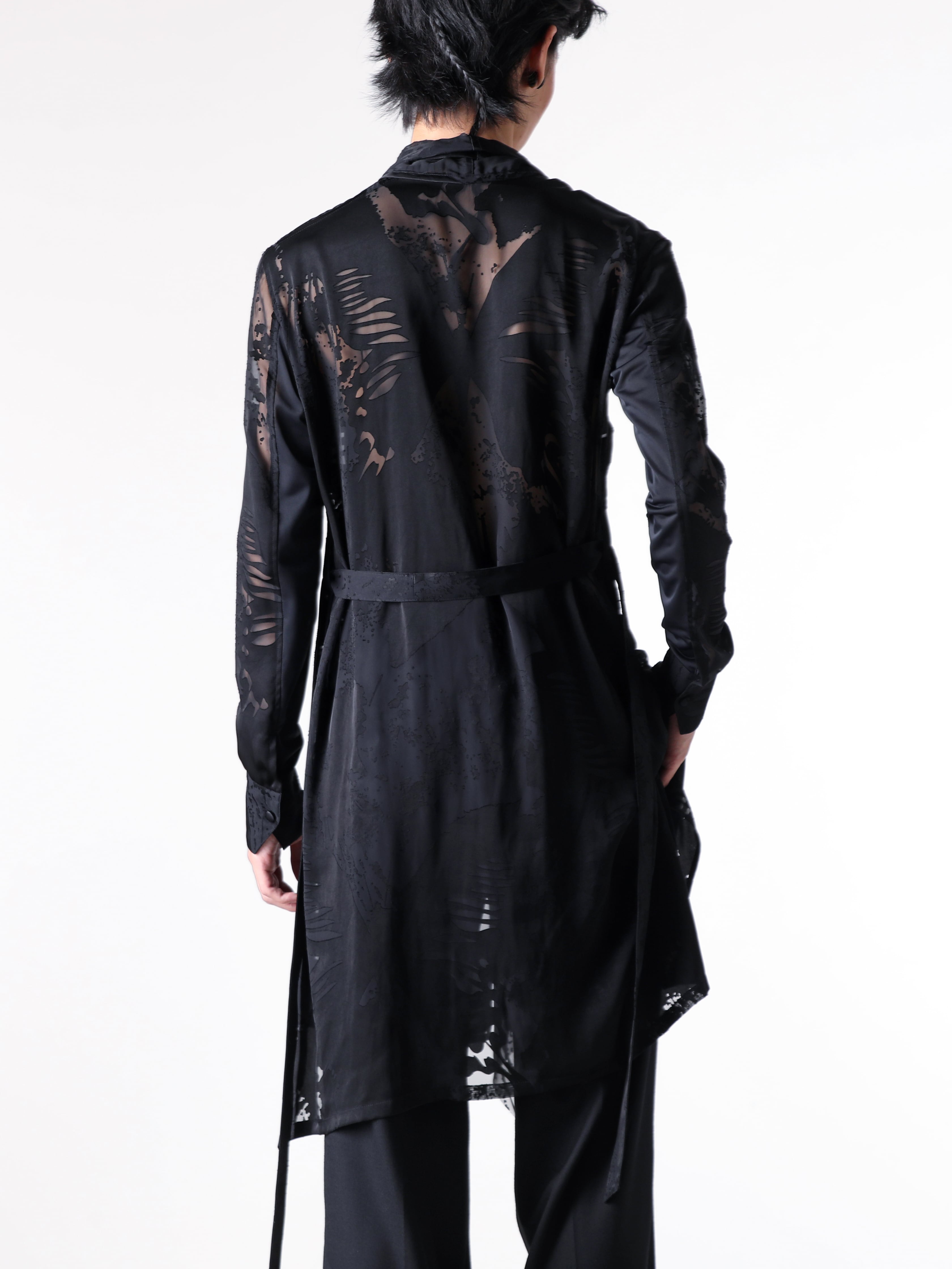 kiryuyrik - 25SS Styling - Shirt - Stoal Shirt （Black） - KT-22SSHB21-903 1-006
