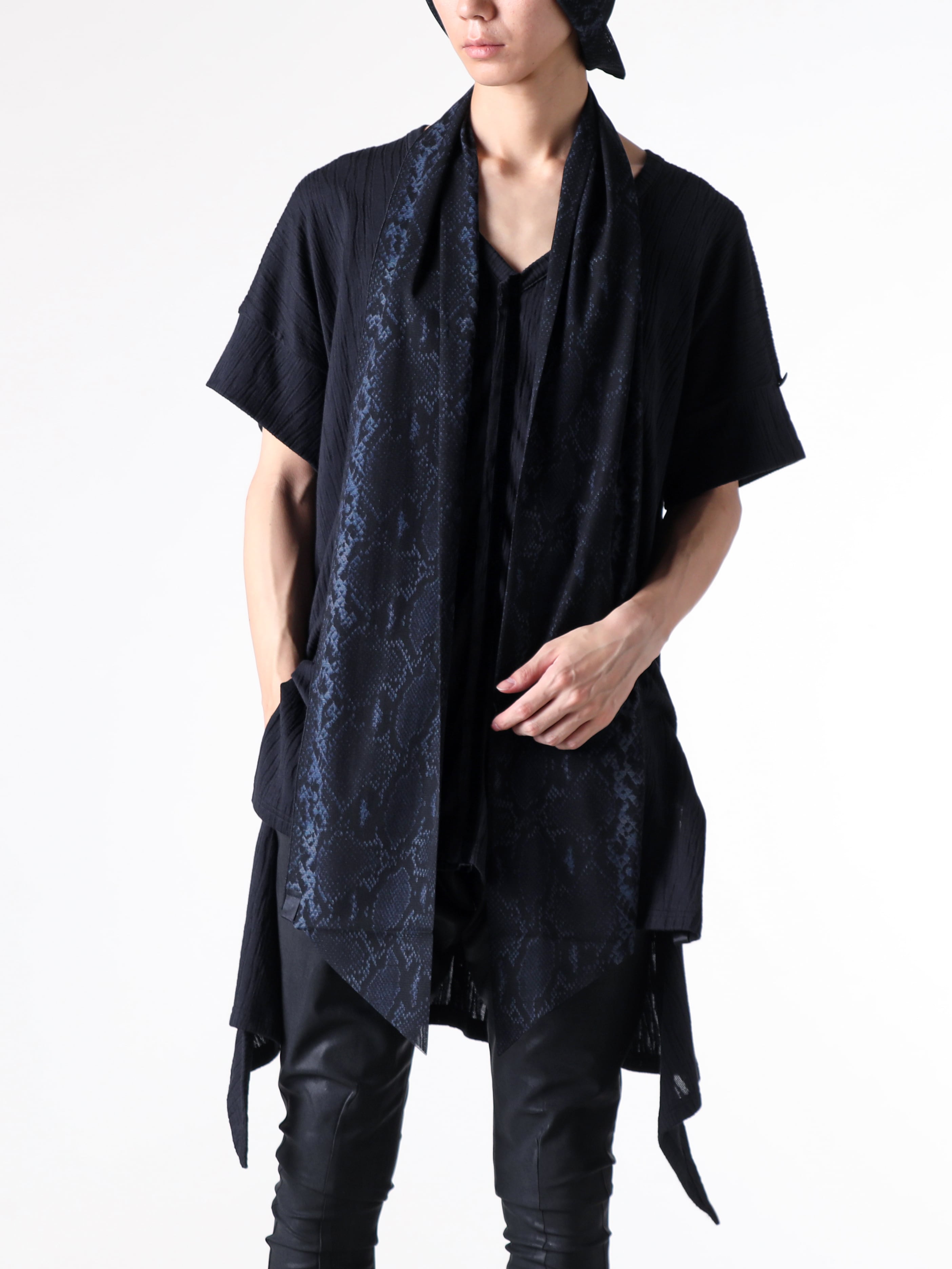 kiryuyrik - 25SS - T-Shirt - Flate T-Shirt （Black） - KT-HT17-056 3-001