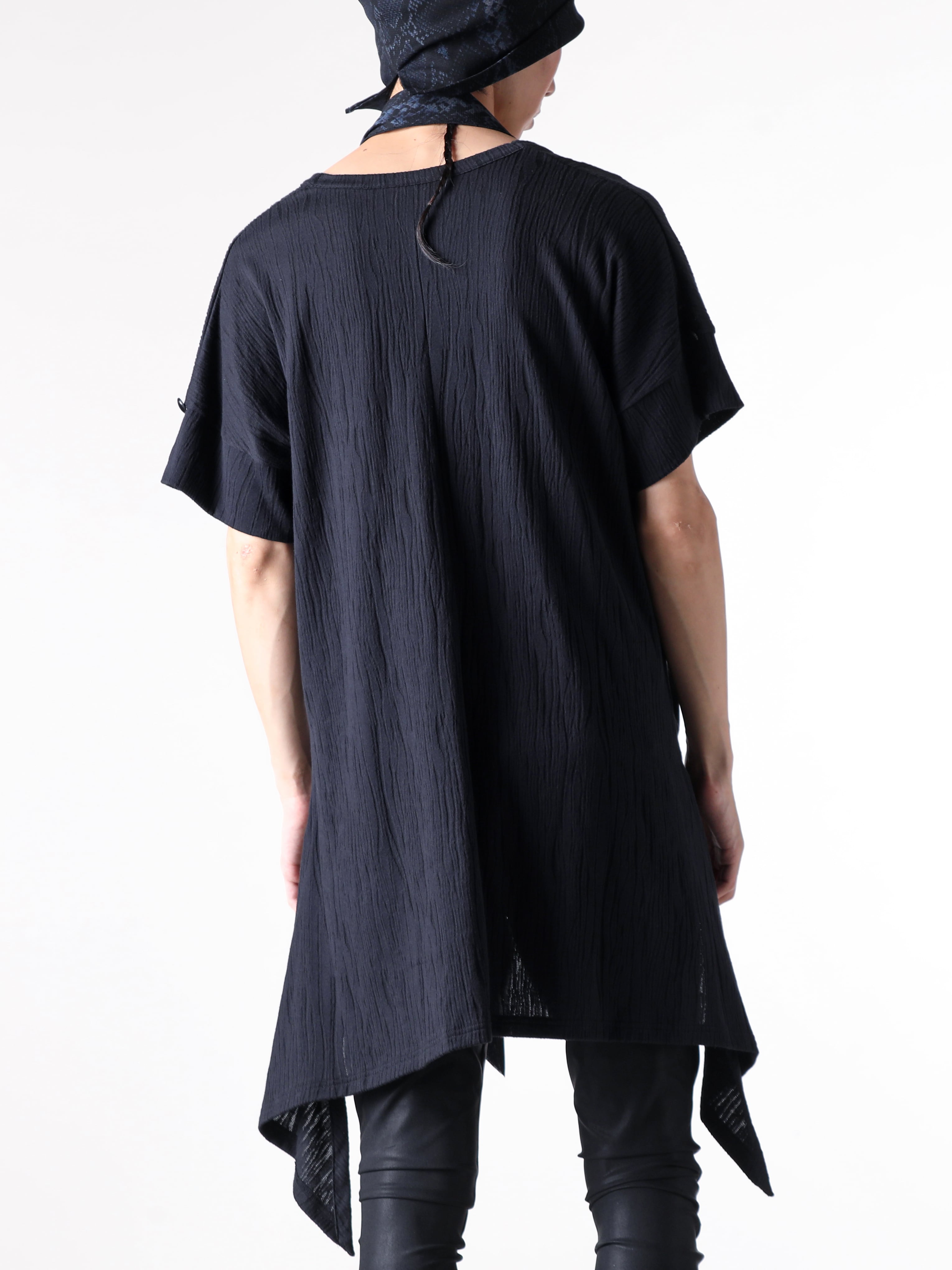 kiryuyrik - 25SS - T-Shirt - Flate T-Shirt （Black） - KT-HT17-056 3-002