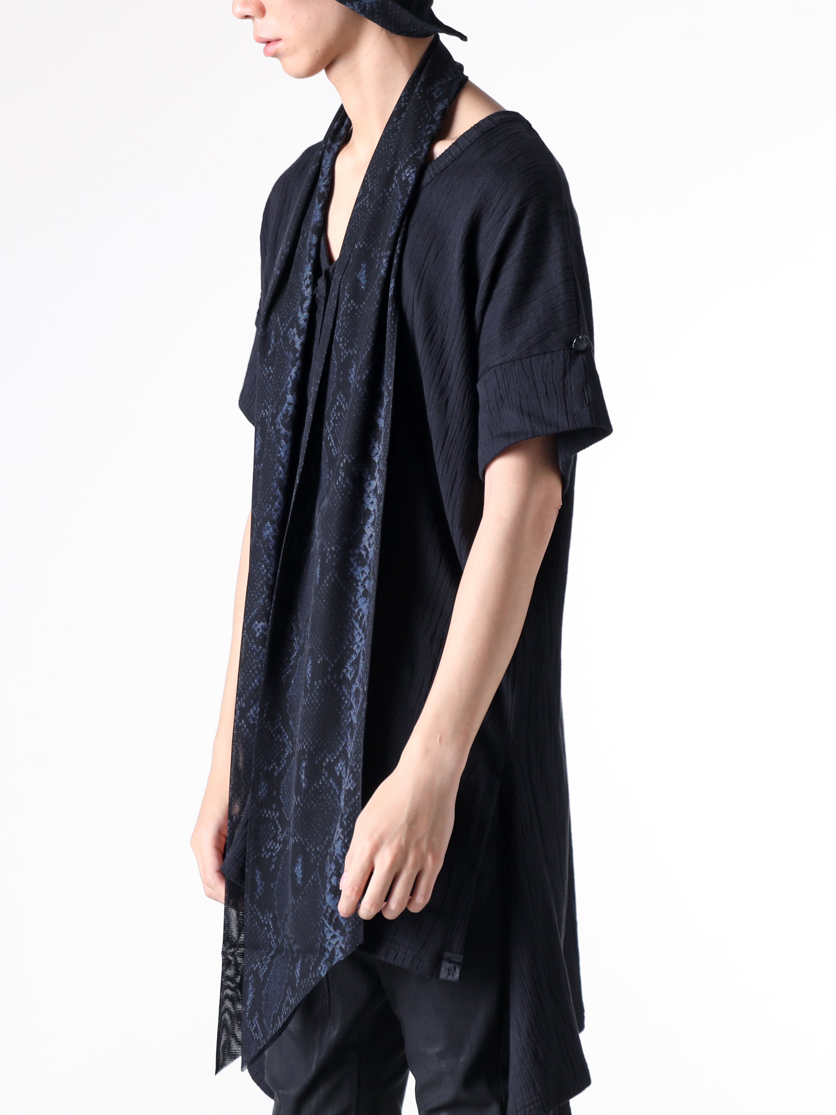 kiryuyrik - 25SS - Accessory - 17 Stoal （Black-Gray） - KT-STL10-950 5-002