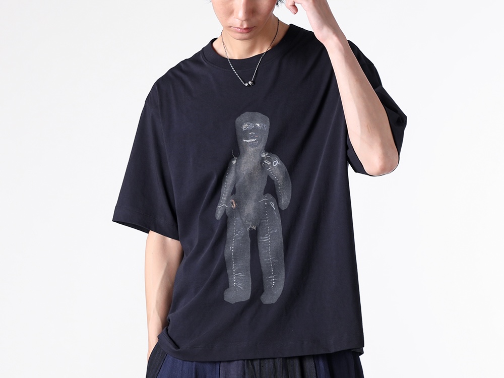 ZIGGY CHEN- 25PF - Tops - 0M2520204 - Digital Print T-shirt （04 Indigo Black） 1-007