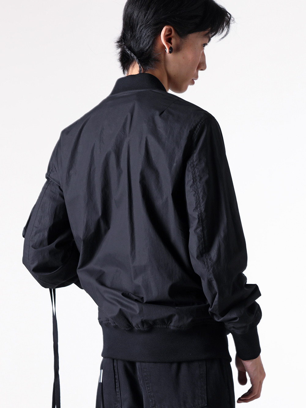 Ann Demeulemeester - 25SS - Jakcet - ANNO Blouson（099 BLA） - 2401MJA47-FA416 1-002