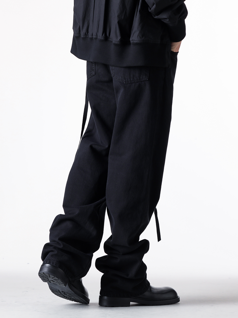 Ann Demeulemeester - 25SS - Pants - ANNP Pants （099 BLA） - 2201MTR41-D-185 3-002