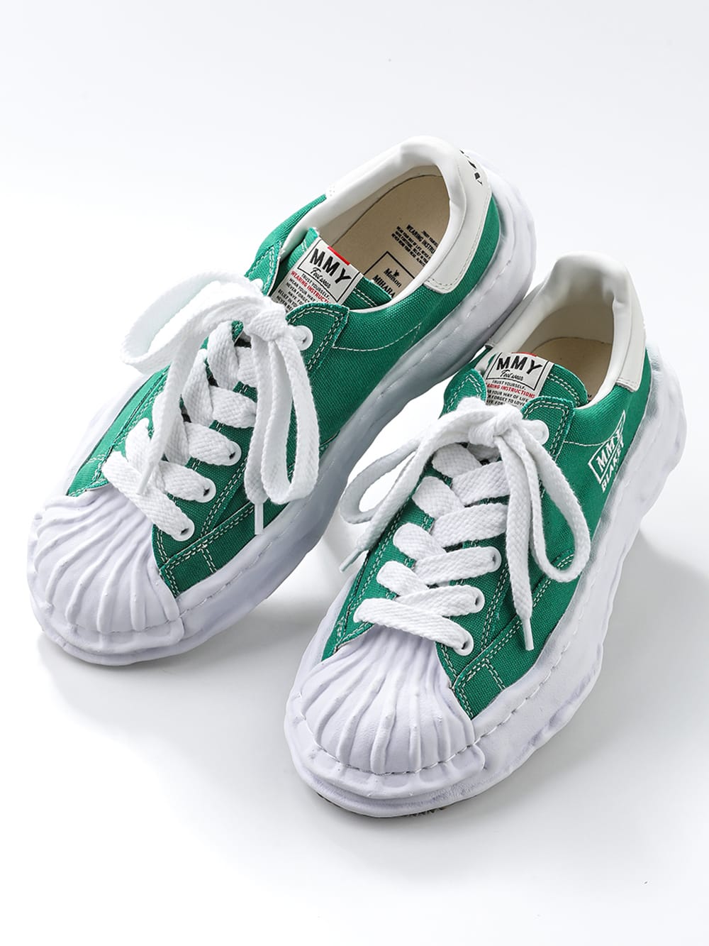 Maison MIHARA YASUHIRO - メゾン ミハラヤスヒロ - 2025AW - A08FW735 - BLAKEY / Original Sole Canvas Low-Top Sneaker - 1-002
