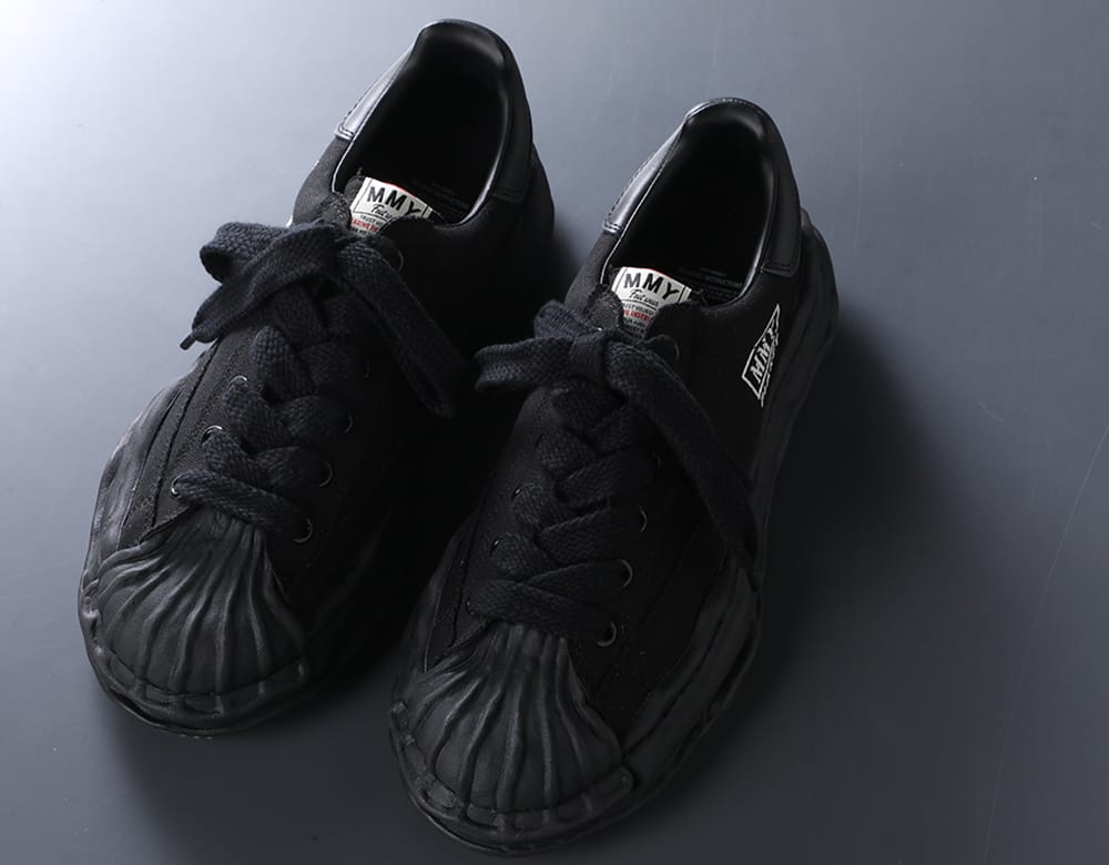 Maison MIHARA YASUHIRO - メゾン ミハラヤスヒロ - 2025AW - A08FW735 - DecoBLAKEY Original Sole Canvas Low Cut Sneaker - 2-003