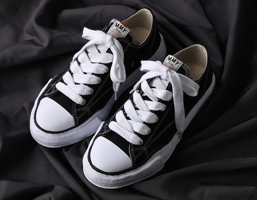 Maison MIHARA YASUHIRO - メゾン ミハラヤスヒロ - 2025AW  - A01FW702 - PETERSON Original Sole Canvas Low Cut Sneaker 3-001