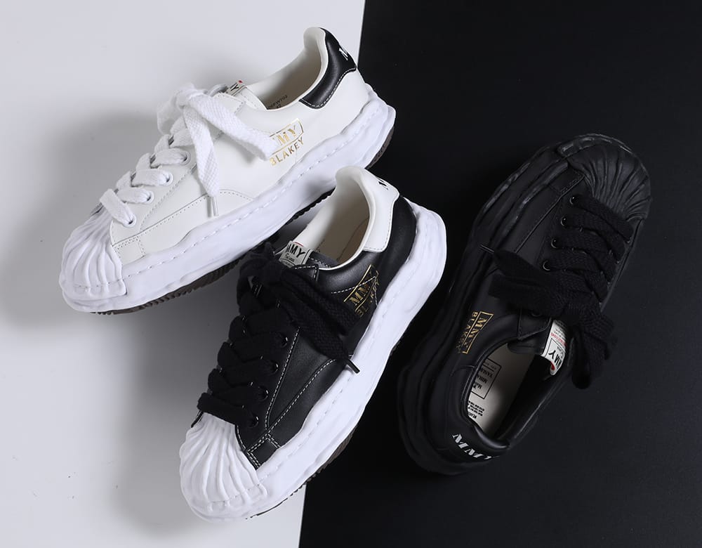 Maison MIHARA YASUHIRO - メゾン ミハラヤスヒロ - 2025AW  - A06FW702 - BLAKEY/ original sole leather Low-Top sneaker 4-001