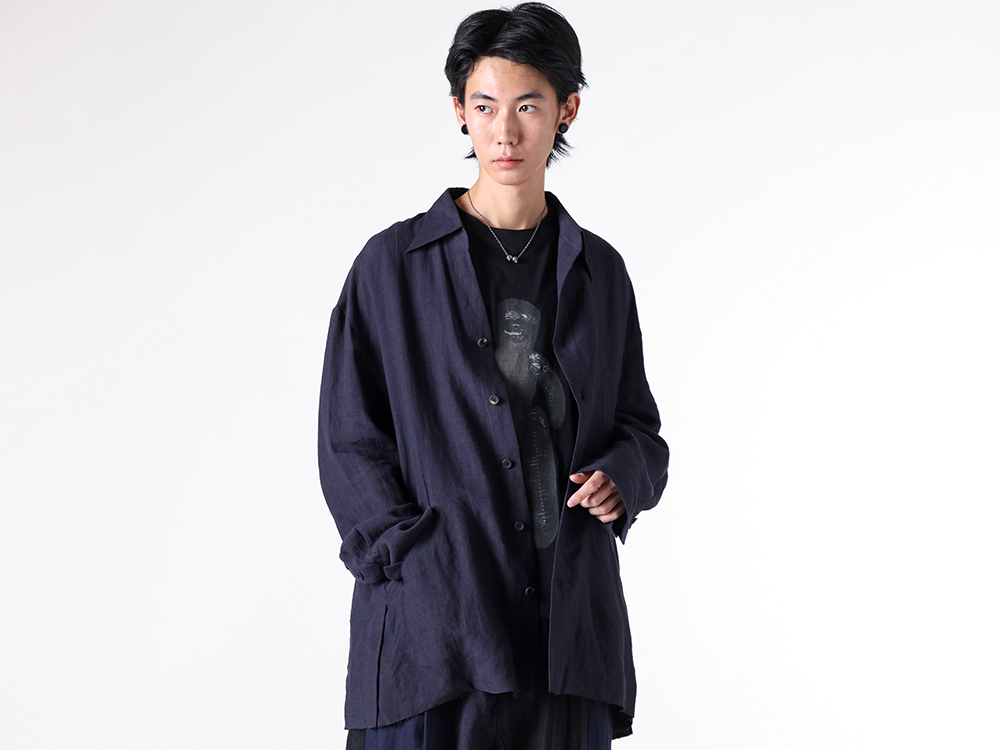 ZIGGY CHEN 25PF シャツジャケットで表現する、春夏アルチザン