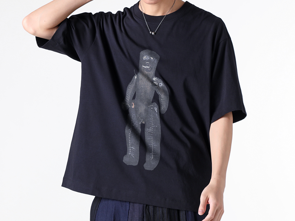 ZIGGY CHEN - 25PF Styling - Glen Check Shirt Jacket Perfect for the Changing Seasons - Oversized Shirt Jacket(0M2520706) - Digital Print T-shirt(0M2520204) 1-005