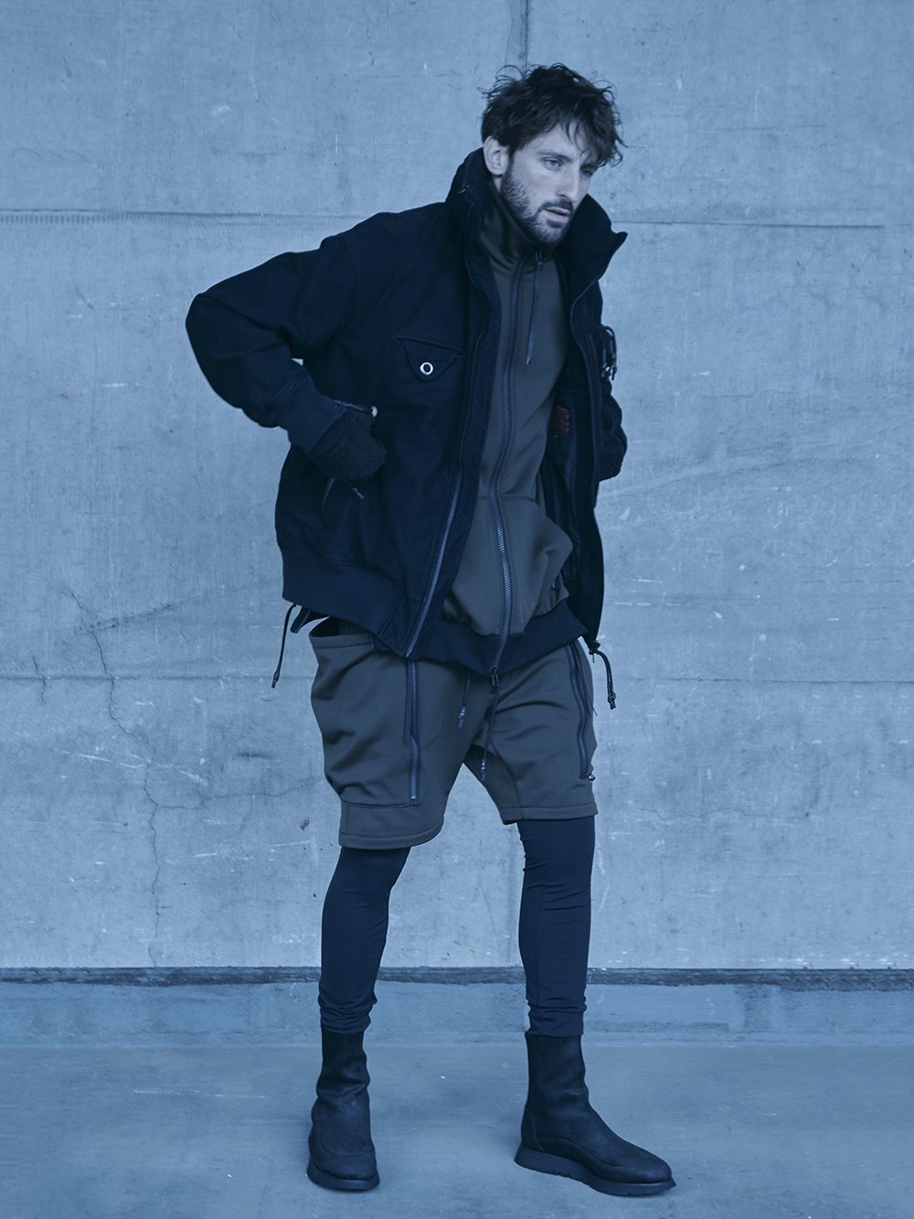 RIPVANWINKLE 25-26AW (Autumn/Winter) Collection Image Look 1-001