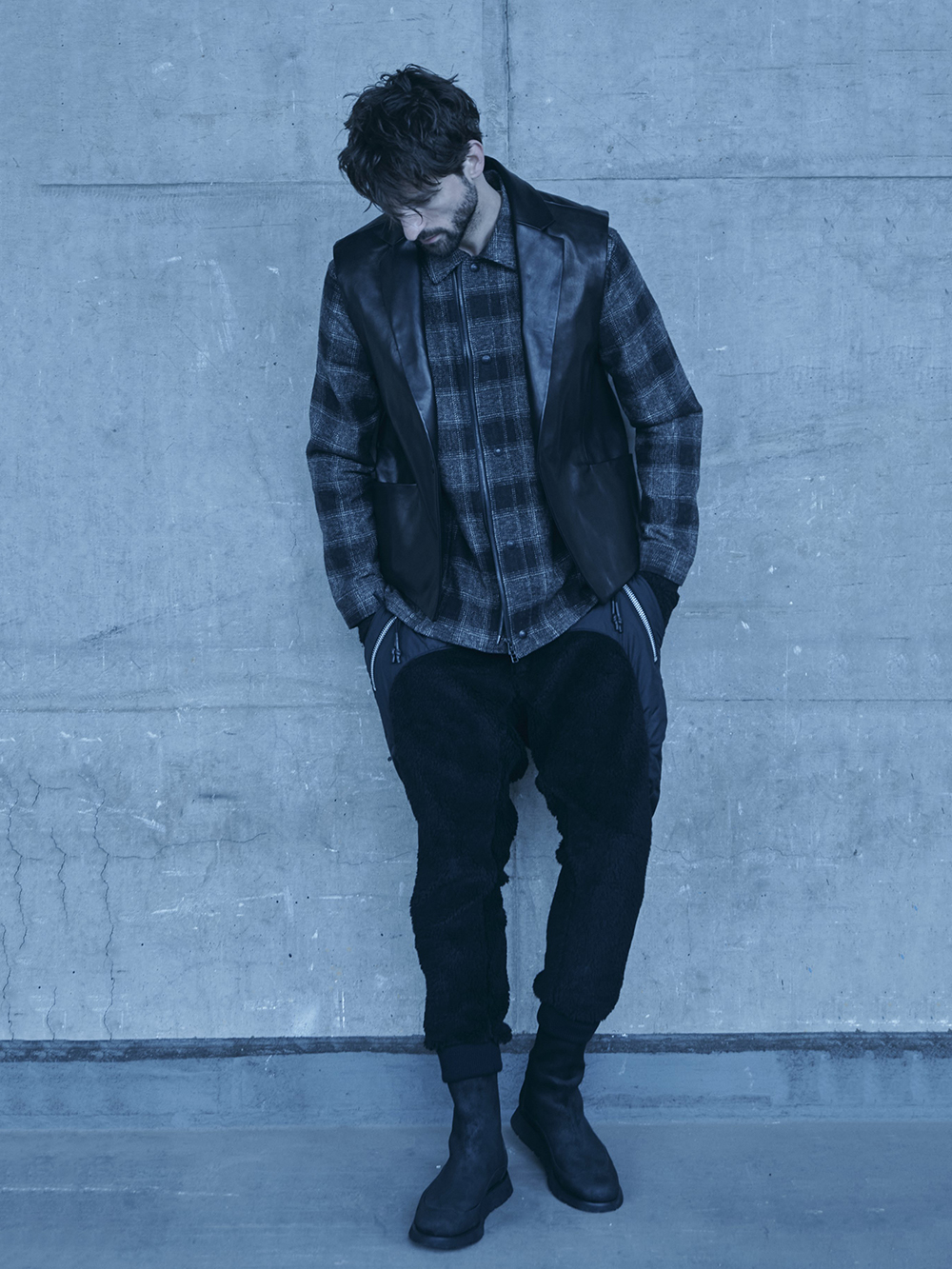 RIPVANWINKLE 25-26AW (Autumn/Winter) Collection Image Look 1-002