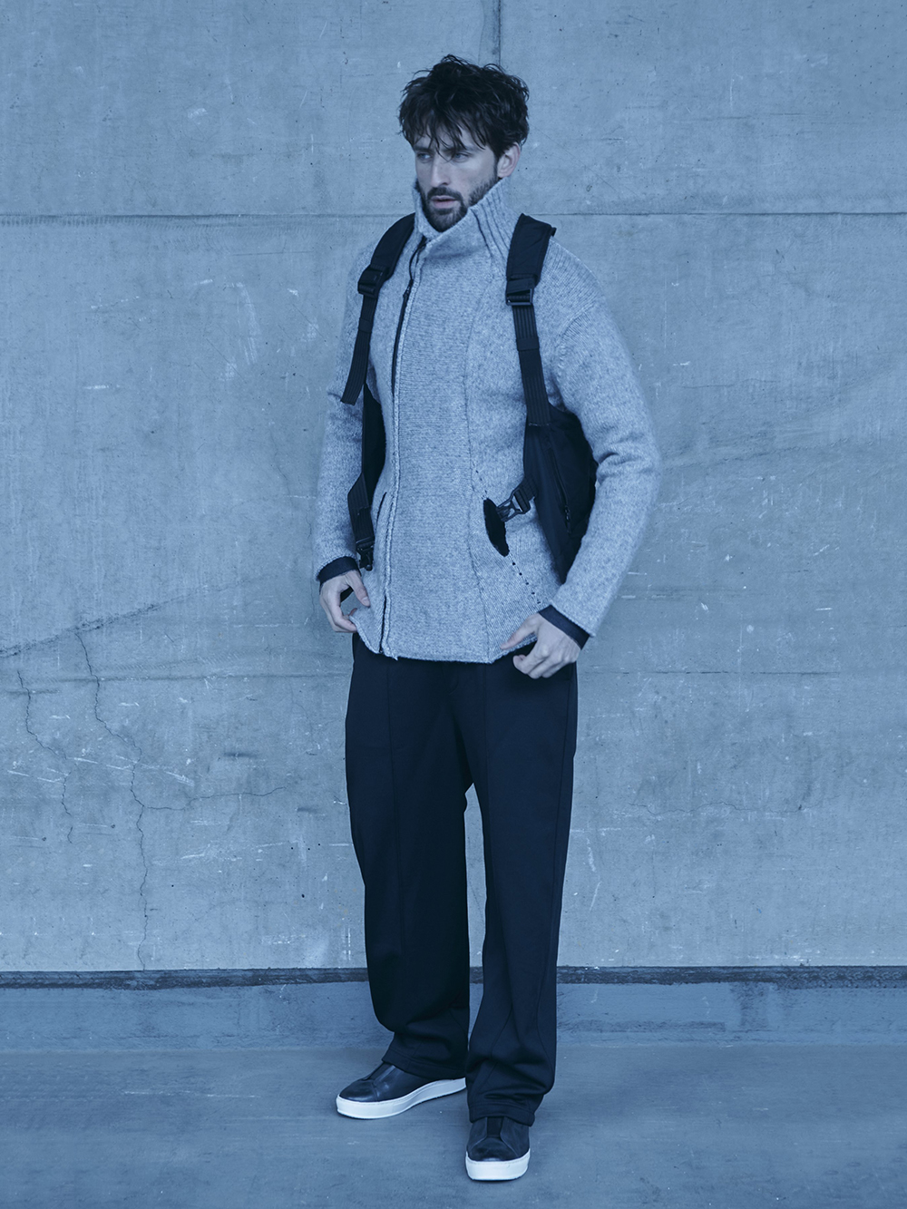 RIPVANWINKLE 25-26AW (Autumn/Winter) Collection Image Look 1-002