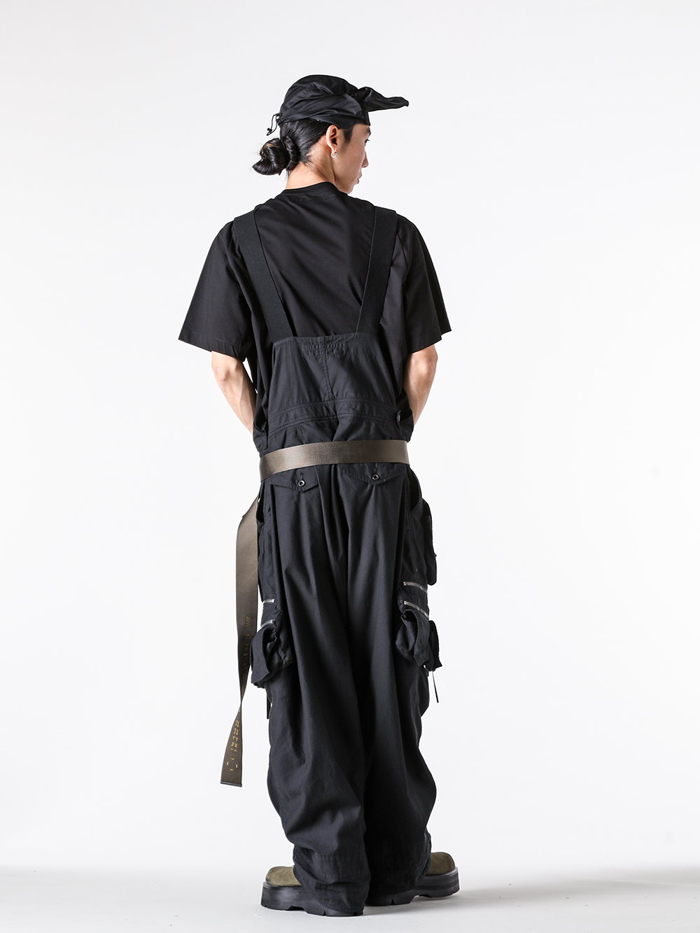 JULIUS - 25PF styling - JULIUS 2025PF Introduction of newly arrived product - 907JSM1 COTTON SATIN BACK OVERALL 1-006