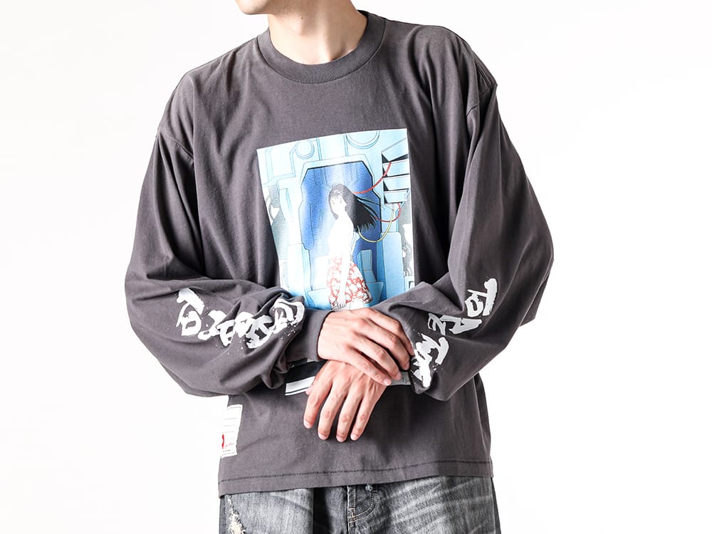 SEVESKIG - 25AW styling - Nostalgic Girl RZ01 L/SL Tee Ver,Hisashi Eguchi 1-004