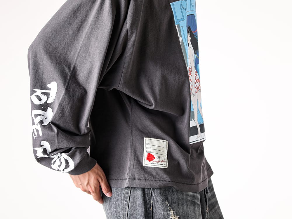 SEVESKIG - 25AW styling - Nostalgic Girl RZ01 L/SL Tee Ver,Hisashi Eguchi 1-006