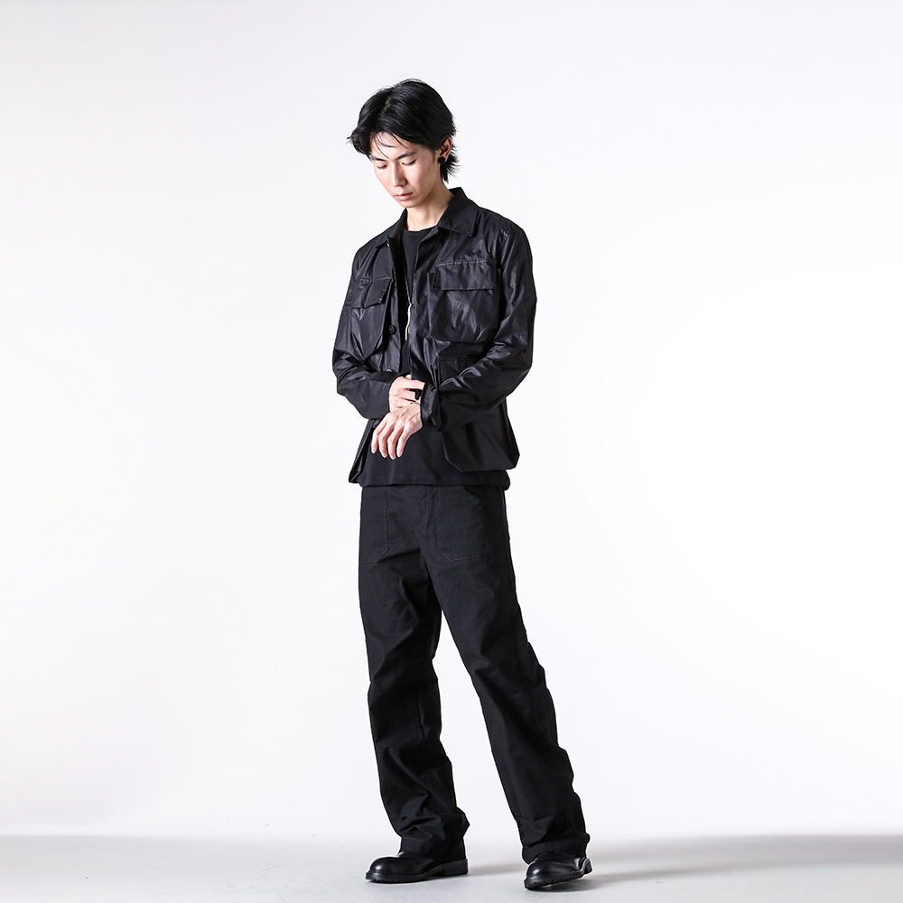 Ann Demeulemeester 22SS ロンググランパシャツ Ann Demeulemeester アンドゥムルメステール プリーツロング