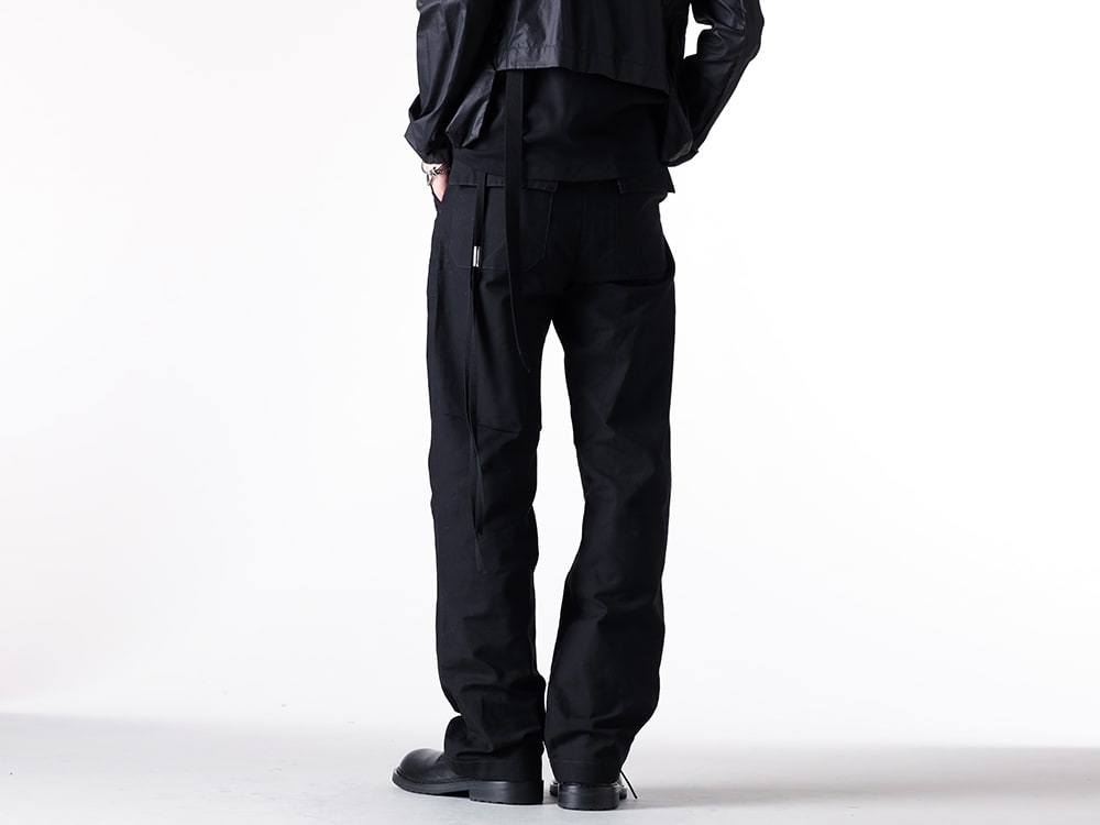 ann demeulemeester 23AW ACHAZ パンツ Ann Demeulemeester メンズ Achaz ワイドレッグパンツ の