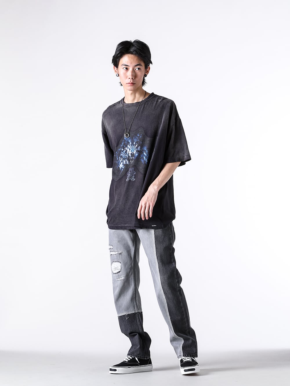 kikomi様 KAMIYA 25SS ヴィンテージTシャツ ストリートスタイリング